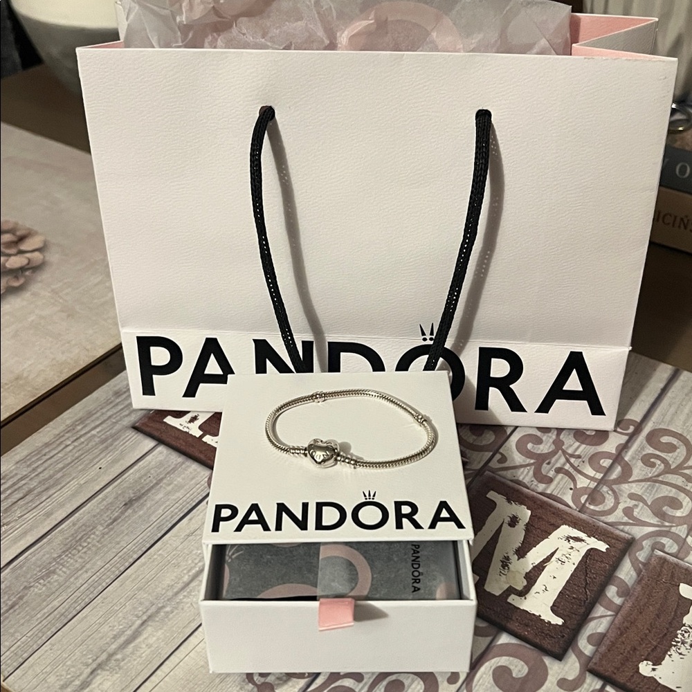 Pandora Silver Charm Bracelet